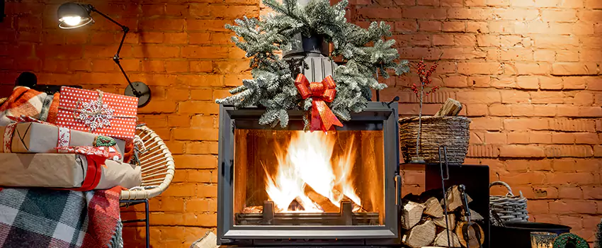 Travis Industries Linear Gas Fireplace Installation in Danvers, Massachusetts