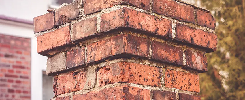 Cracked Chimney Bricks Repair Cost in Danvers, Massachusetts